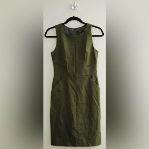 JCrew - J.Crew - Size 0 - Olive Green Dress